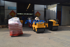 福瑞得機(jī)械手扶雙輪壓路機(jī)，手扶單輪壓路機(jī)，座駕壓路機(jī)及時(shí)包裝發(fā)貨