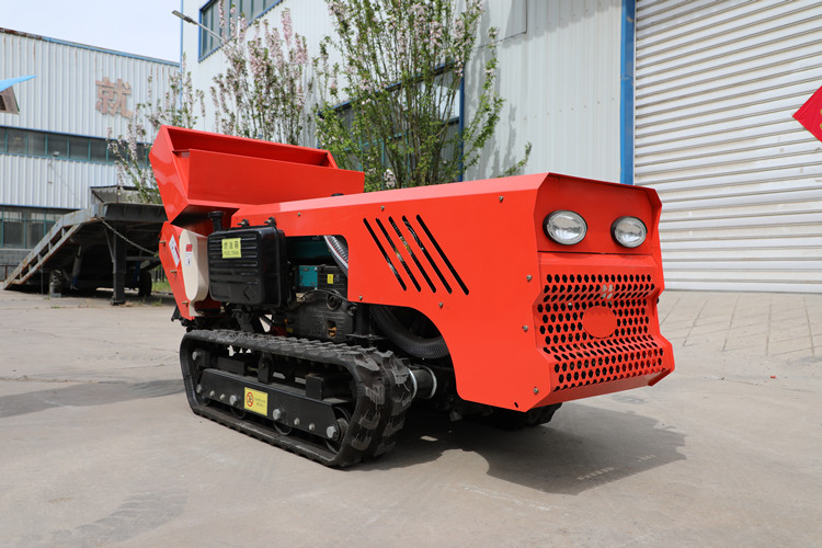 茶園施肥用履帶式田園管理機(jī)，遙控作業(yè)超輕松